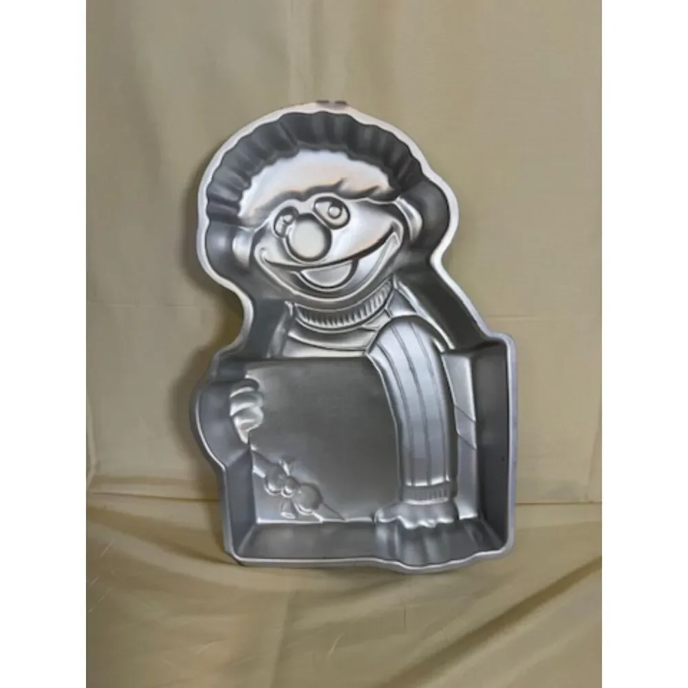 1983 Birthday Ernie Sesame Street Muppets Wilton Cake Pan Mold 502-3614